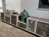 Außenküche Outdoorküche GRILLREVIER mit Keramikgrill